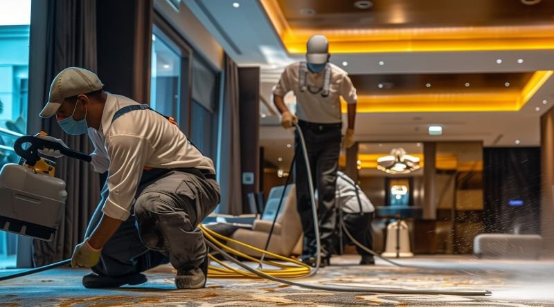 Restaurant carpet cleaning near me in Fargo, ND