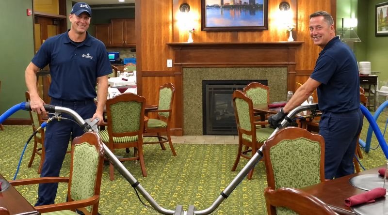Professional restaurant carpet cleaning in Fargo, ND